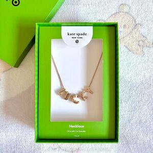 NEW Kate Spade [Lucky] Bubble Chain Necklace 16 inch Limited Edition Iconic